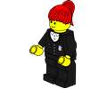 LEGO Town -- policewoman