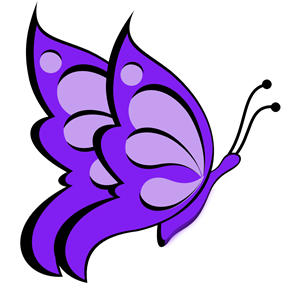 Butterfly Purple Light 01