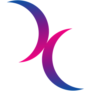 Bisexual moons symbol