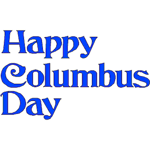 Columbus Day - Happy