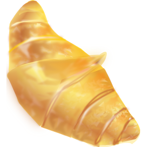 French butter croissant