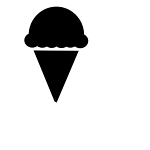 Ice Cream Silhouette