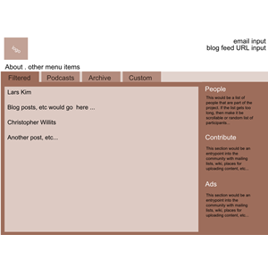 Basic Website layout