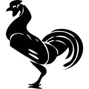 rooster silhouette