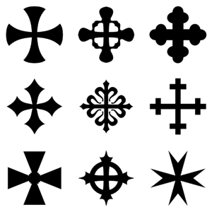 heraldic crosses