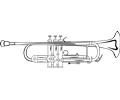 trumpet b flat ganson