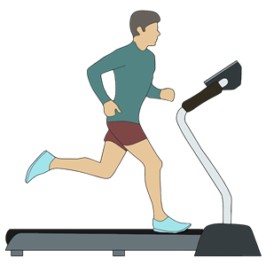 Man On Treadmill