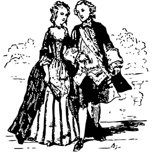 18th Century couple