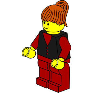 LEGO Town -- businesswoman