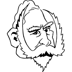 cartoony Kaiser Wilhelm