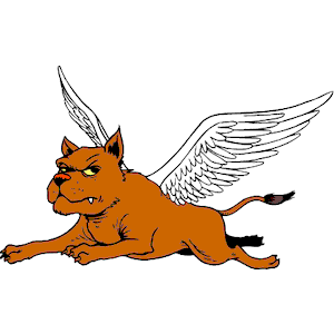 Dog with Wings