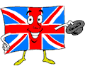 British Flag Man
