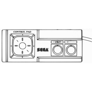 Sega Master System Controller Diagram