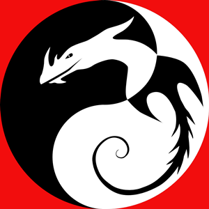 Dragon Yin Yang Symbol