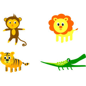 Animals stickers