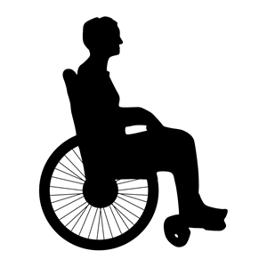A Woman in a Wheel Chair