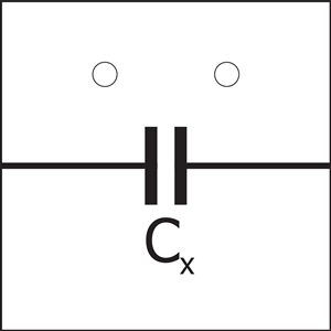 Plug-In Capacitor Cx