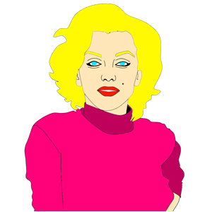 Marilyn Monroe Illustration