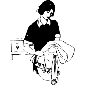 Woman Doing Laundry 1