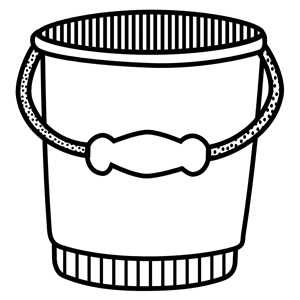Bucket - Lineart