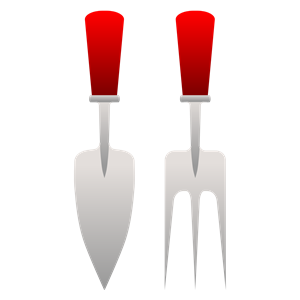 Gardening Fork And Trowel