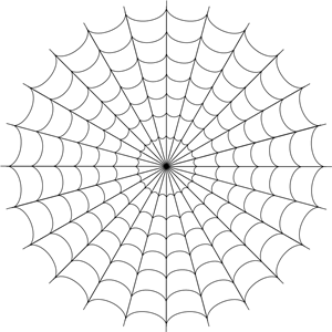 Spider Web (Circular)