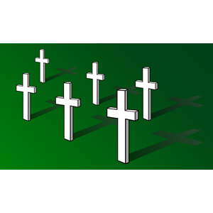 Crosses on Field (Remembrance Day)