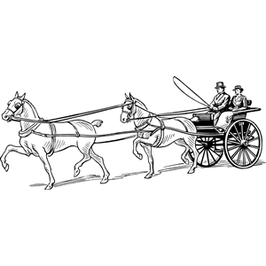 Tandem carriage
