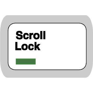 Key Scroll Lock - On