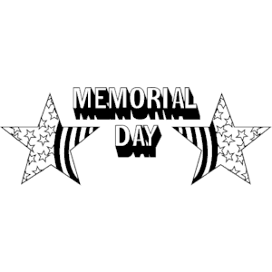 free black and white memorial day clip art - photo #29