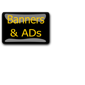 Banners & Ads Black