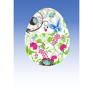 Ornate Decorated Easter Egg