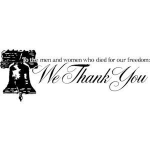 We Thank You