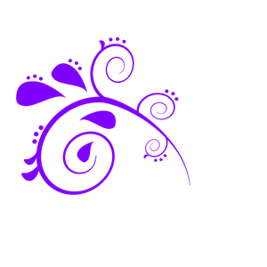 Purple Swirl Paisley