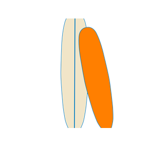 Double Surfboard