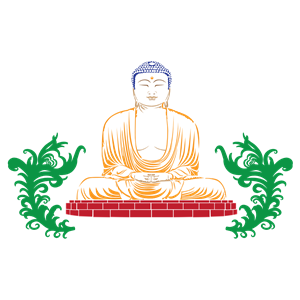 Buddha Line Art