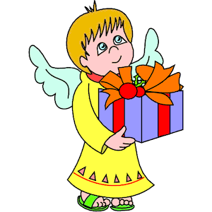 Angel with Gift