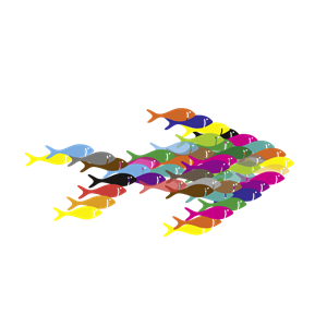 Colorful Fish Fractal
