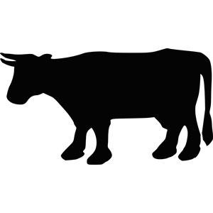 Cow Silhouette 2