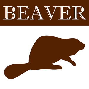 Beaver silhouette Icon