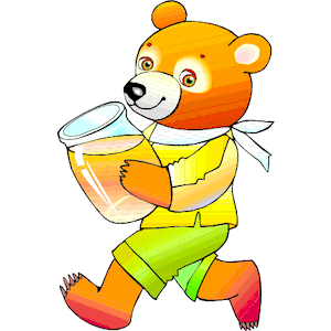 Bear with Honey 2