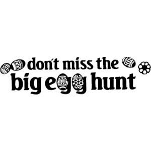 Big Egg Hunt Title
