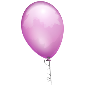 balloon purple aj