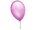 balloon purple aj