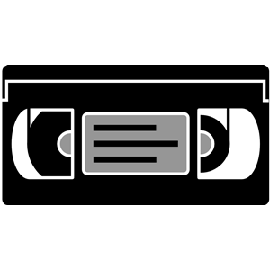 simple VHS tape