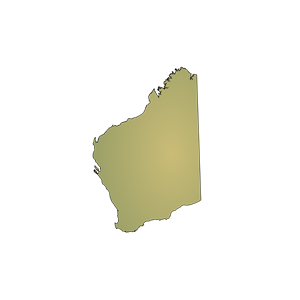 western australia shaded