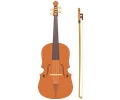 Violin and bow (#4)