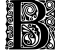 Peter Behrens Alphabet 1908 (B)