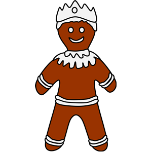 Gingerbread King (collars)