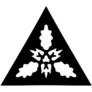 Triangular ornament 21